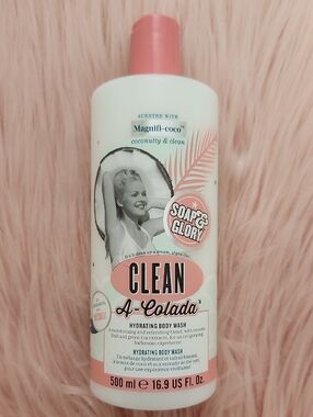 Brand New SOAP & GLORY CLEAN A-COLADA HYDRATING BODY WASH